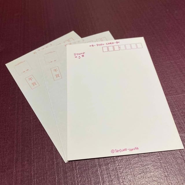 Amazon.co.jp: 田村セツコ ポストカード 3種 レトロ 昭和 : 文房具