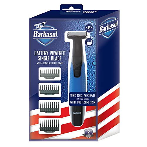 Rasoir Barbasol compact avec grille haute précision pour finitions parfaites