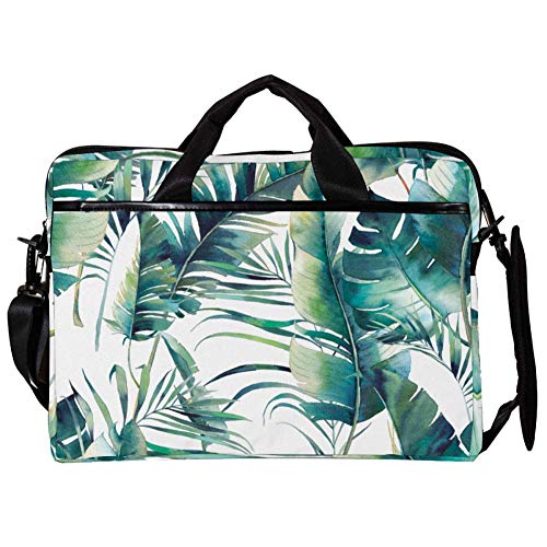 Sac ordinateur 14-15 pouces tropical anti-choc avec bandoulière