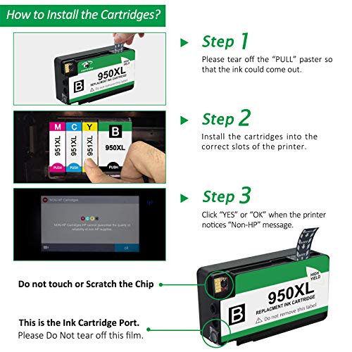 Tinta Y Tóner, Office Product cartucho 950 Marca Supricolor (2)