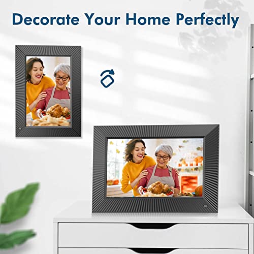 Nethgrow 10.1 Inch Wifi Digital Photo Frame 32Gb, Smart Digital Picture Frame With Ips Touch Screen, Auto-Rotate, Motion Sensor, Full Functions, Share Photos And Videos Instantly Via Email Or App #TOP4