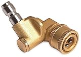Prince Mark PM-90 Quick Connecting Pivoting Coupler for Pressure Washer Nozzle
