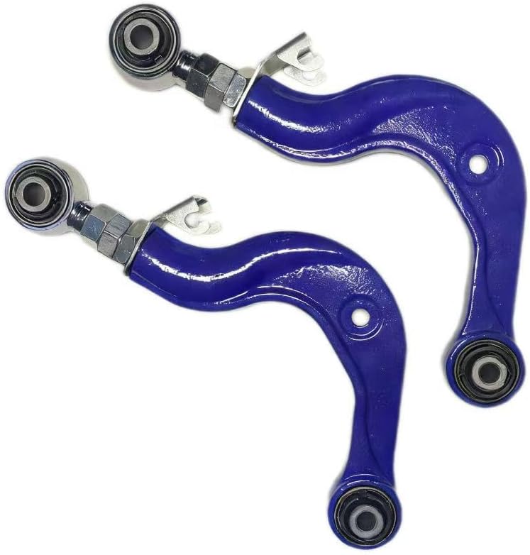 Pair Adjustable Arms Alignment Rear Camber Kit Compatible with Audi A3 TT S3 Q3 Volkswagen Beetle Jetta Passat Golf GTI CC Replace 1K0505323P 5Q0-505-323-C