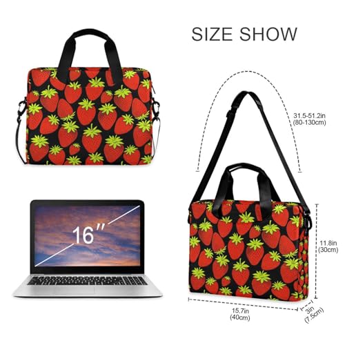 Funda maletín para laptop 15.6 pulgadas negro miniatura 4