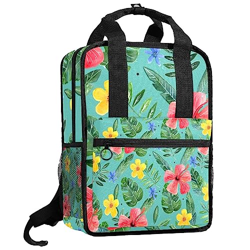 Sac à dos d'été garçons bretelles réglables imprimé floral