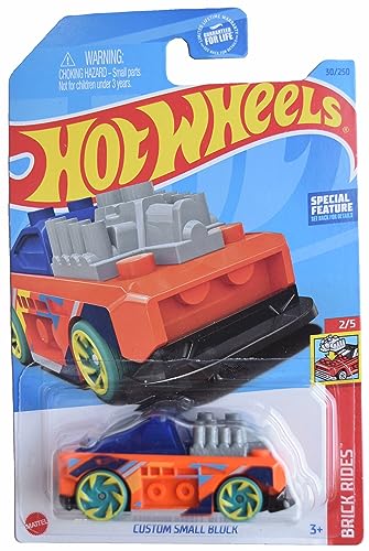 Hot Wheels Custom Small Block, Brick Ries 2/5 [Orange] 30/250