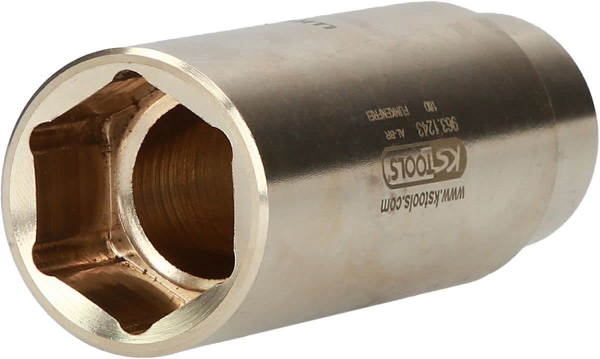 KS Tools 963.1248 - Douille longue 1/2'' - 36mm - Gamme BRONZEplus - Alliage Aluminium bronze - Antidéflagrant