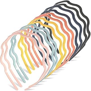 رباط رأس سادة اكسسوارات شعر للنساء والبنات بلمسة نهائية مطفية، ألوان عشوائية، قطعة واحدة