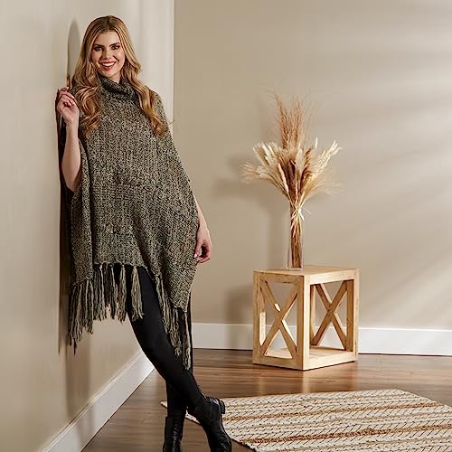 Hadley Wren Women's Knit/Crochet Poncho Collection4