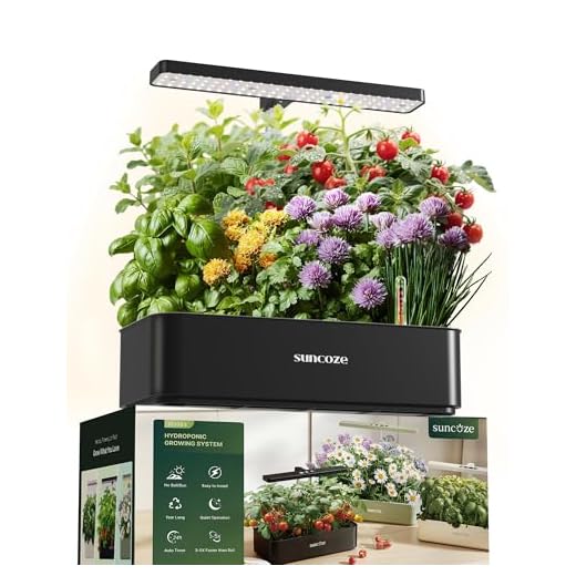 SUNCOZE Hydroponic Growing System Kit