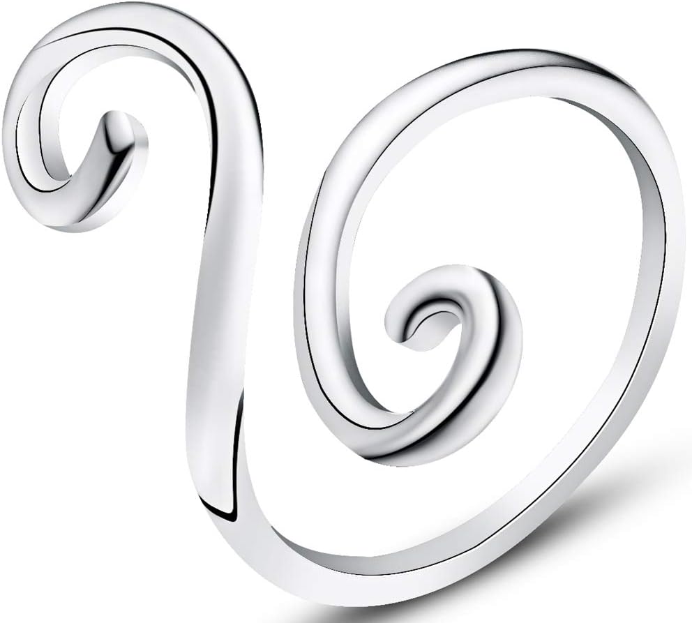 Jude Jewelers Stainless Steel Braided Wrap Style Cocktail Party Statement Ring