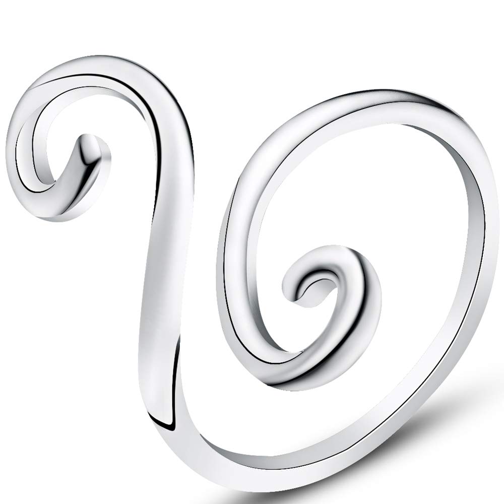 Jude Jewelers Stainless Steel Braided Wrap Style Cocktail Party Statement Ring