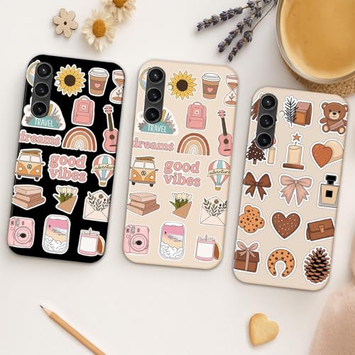 Image of COLORflow Back Cover Compatible with Samsung Galaxy S23 FE 5G | Pastel Dreams Collection Customized Back Cover Compatible with Samsung Galaxy S23 FE 5G