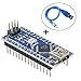 Produktbild MakerHawk Nano V3.0, Nano-Karte CH340G Chip / ATmega328P 5V 16MHz mit USB-Kabel, kompatibel mit Arduino Nano V3.0 für Arduino