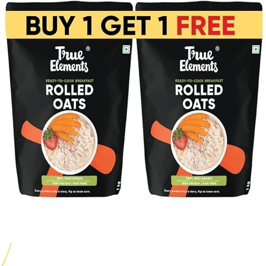 True Elements Rolled Oats 2kg
