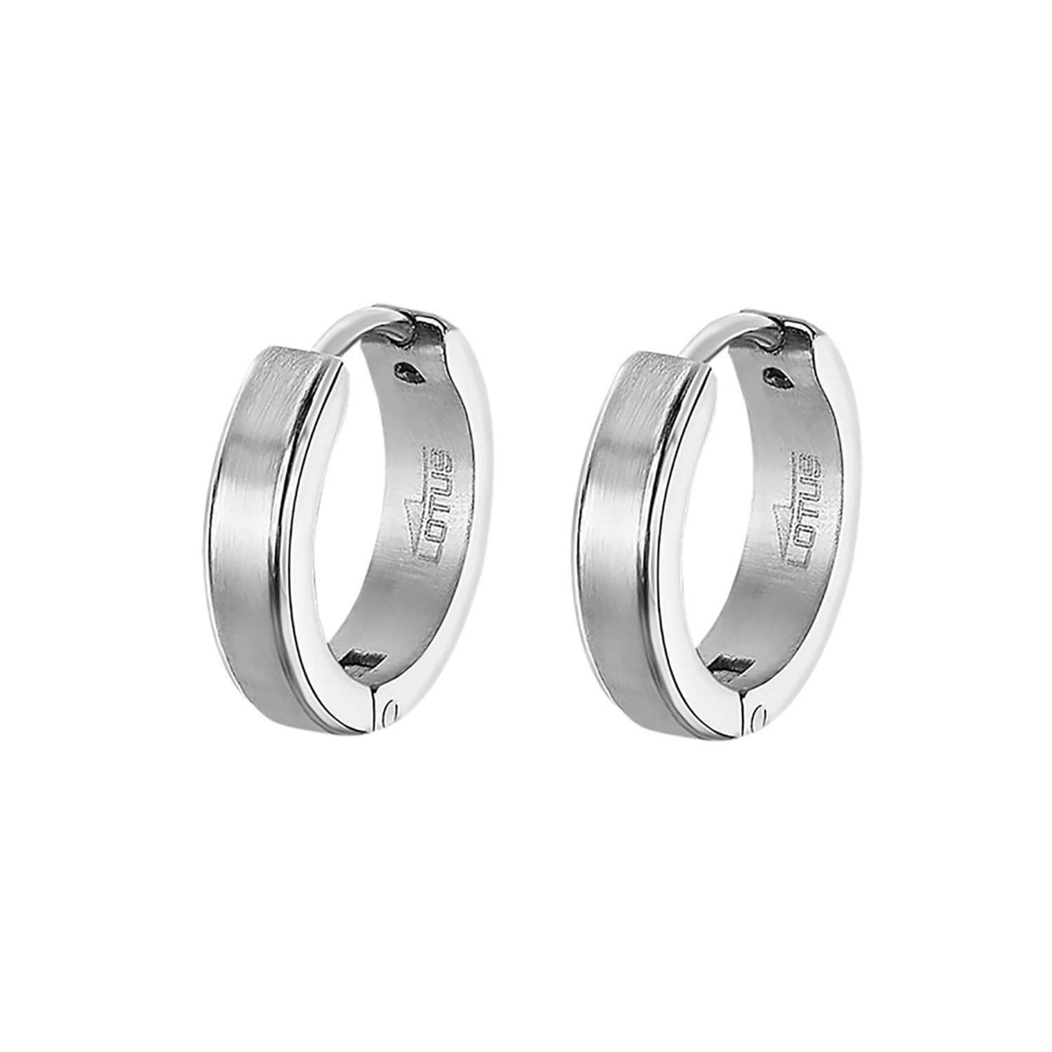 LOTUS STYLE Pendientes LS2390-4/1 Men's Earrings Acero inoxidable 316l Hombre