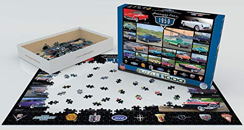 EuroGraphics Rompecabezas 1950's Cruisin' Classics (1000 Piezas) miniatura 3