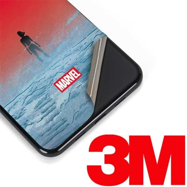 Skinit Decal Phone Skin Compatible with Google Pixel 3a XL - Officially Licensed Marvel Black Widow No More Secrets Design