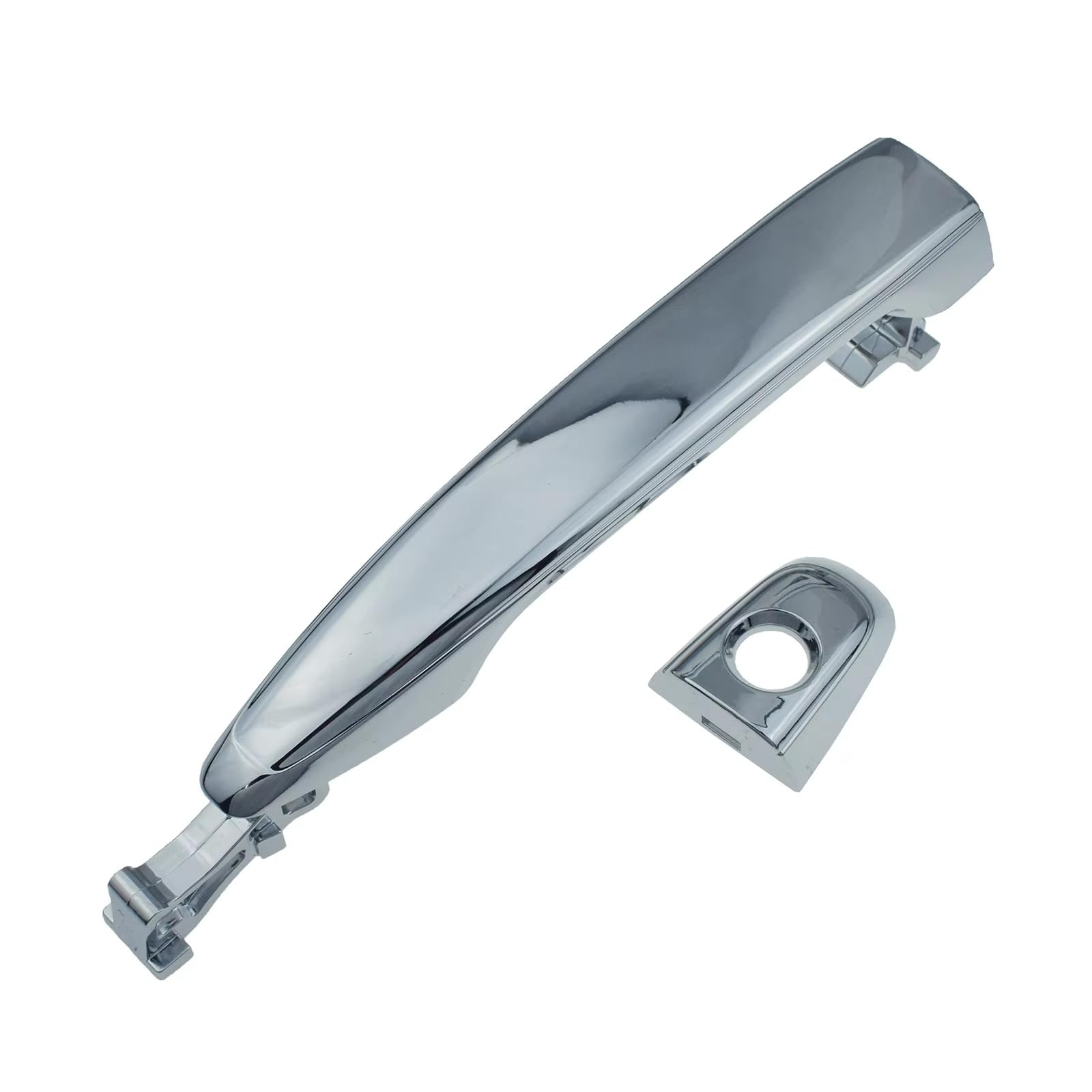 Qjahxkf Front Left Replacement Exterior Door Handles Exterior Door Handle Chrome 69211-35080 For Toyota For Camry For Highlander For Tacoma For 4Runner For Lexus Rx350 Rx330 Outer Handle(Front Left)