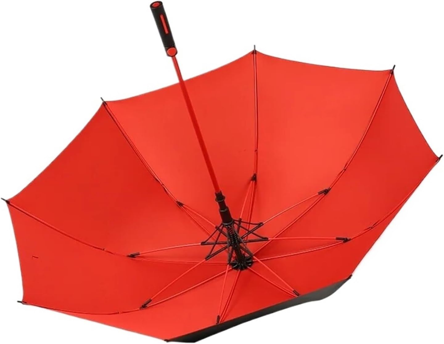 1Pc Large Umbrella Two-Color Sturdy Inside and Outside Wind-Resistant and Rain-Proof Business