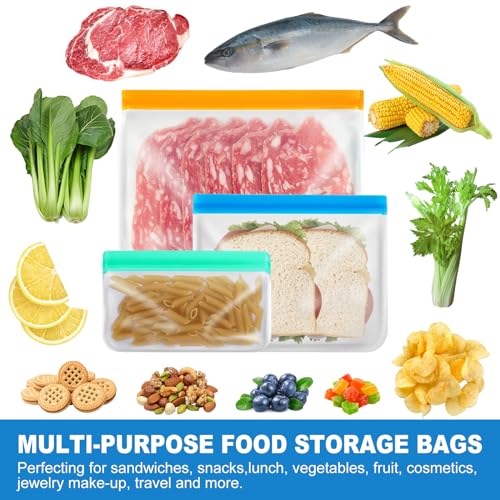 Auruza SPD8JG-607 8 Pack Gallon Freezer Bags thumb #5