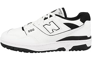 Revamped Style with New Balance 550 Mens White Black BB550HA1