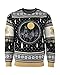 Produktbild Harry Potter Christmas Jumper Ugly Sweater Hogwarts Castle Candles LED Light Up for Men Women Boys and Girls, Mehrfarbig, Gr. XXL
