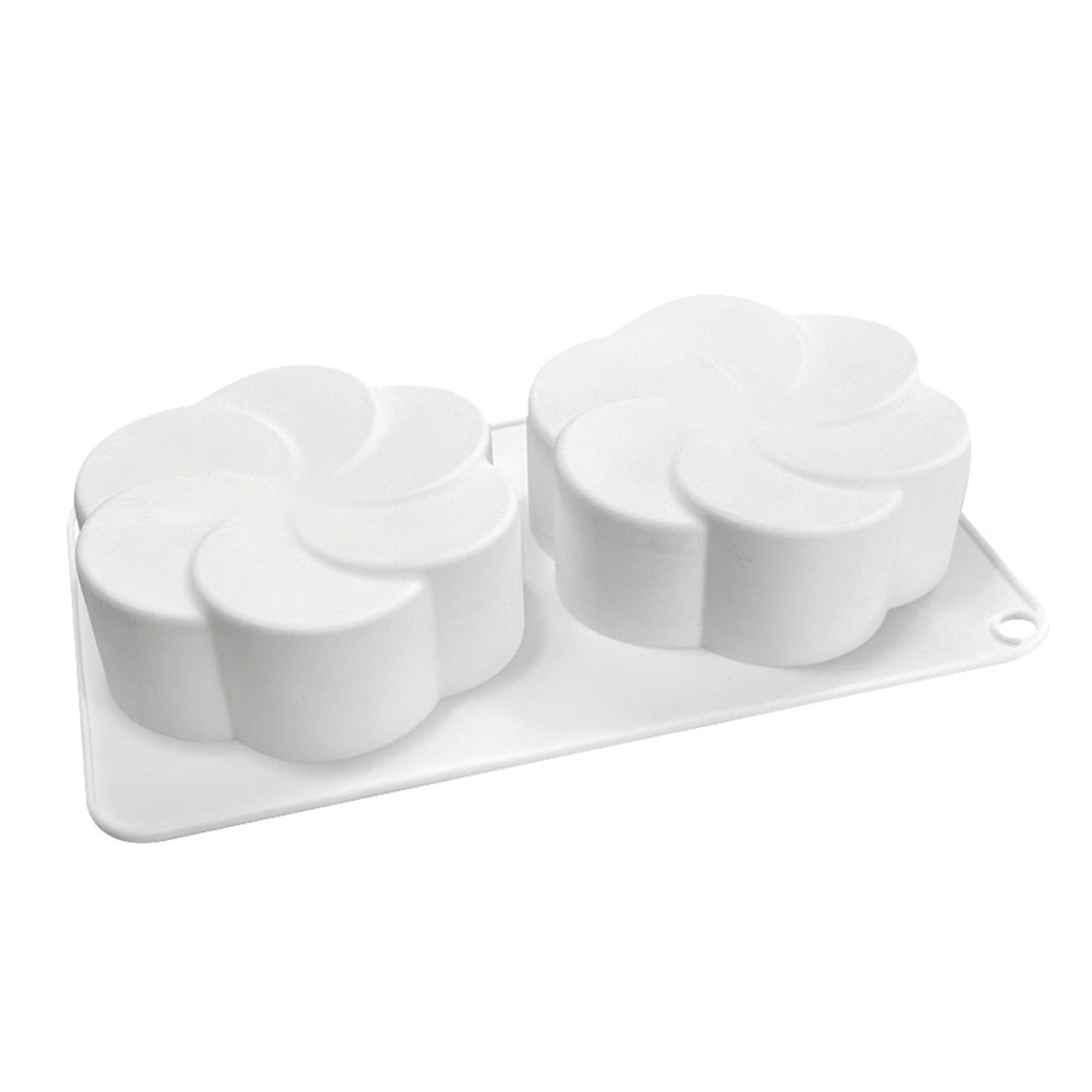 carotoe Decorative Cakes Silicone Flower Molds Sturdy Silicone Flower Mousses Molds Ideal for Home Treat and Pastries Baking Cake