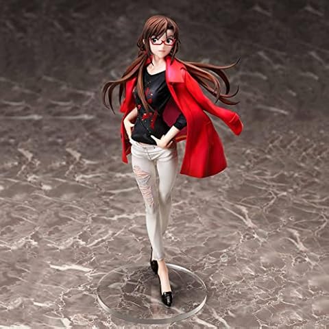 PENXZT Neon Genesis Evangelion Makinami Mari Illustrious Action Figures, Anime Toy Statue, 26cm Collectible Model, Pvc Materials Decoration Birthday Gifts For Friends Cover