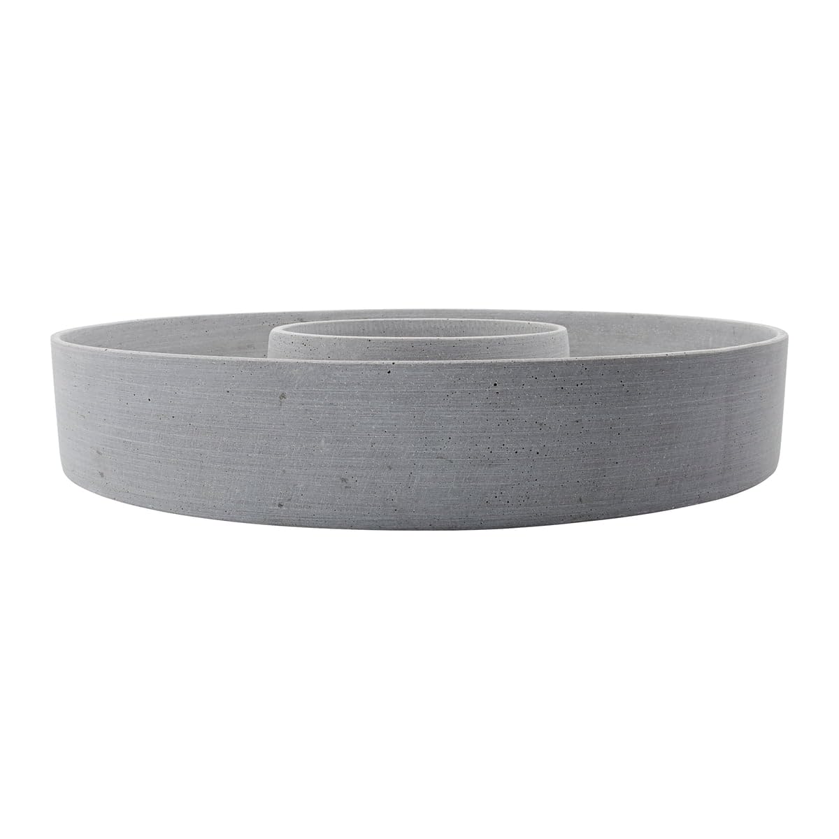 House Doctor - The Ring Kerzenständer, Ø 45 cm, grau