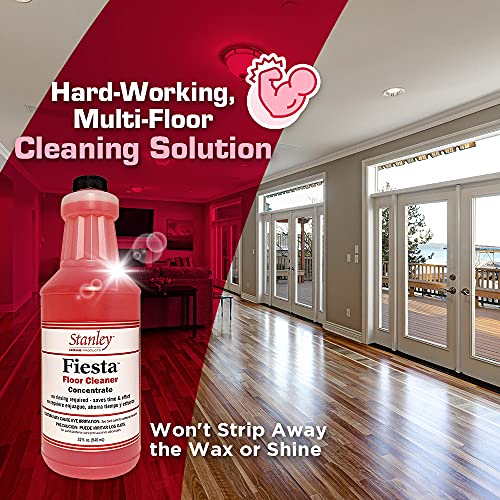 Stanley Home Products Fiesta Floor Cleaner Concentrate - Multisurface Floor Cleaner - Non-Abrasive And Safe Formula For Hardwood Laminate Ceramic Tile Linoleum And More Perfect For Home And Commercial Use #TOP3