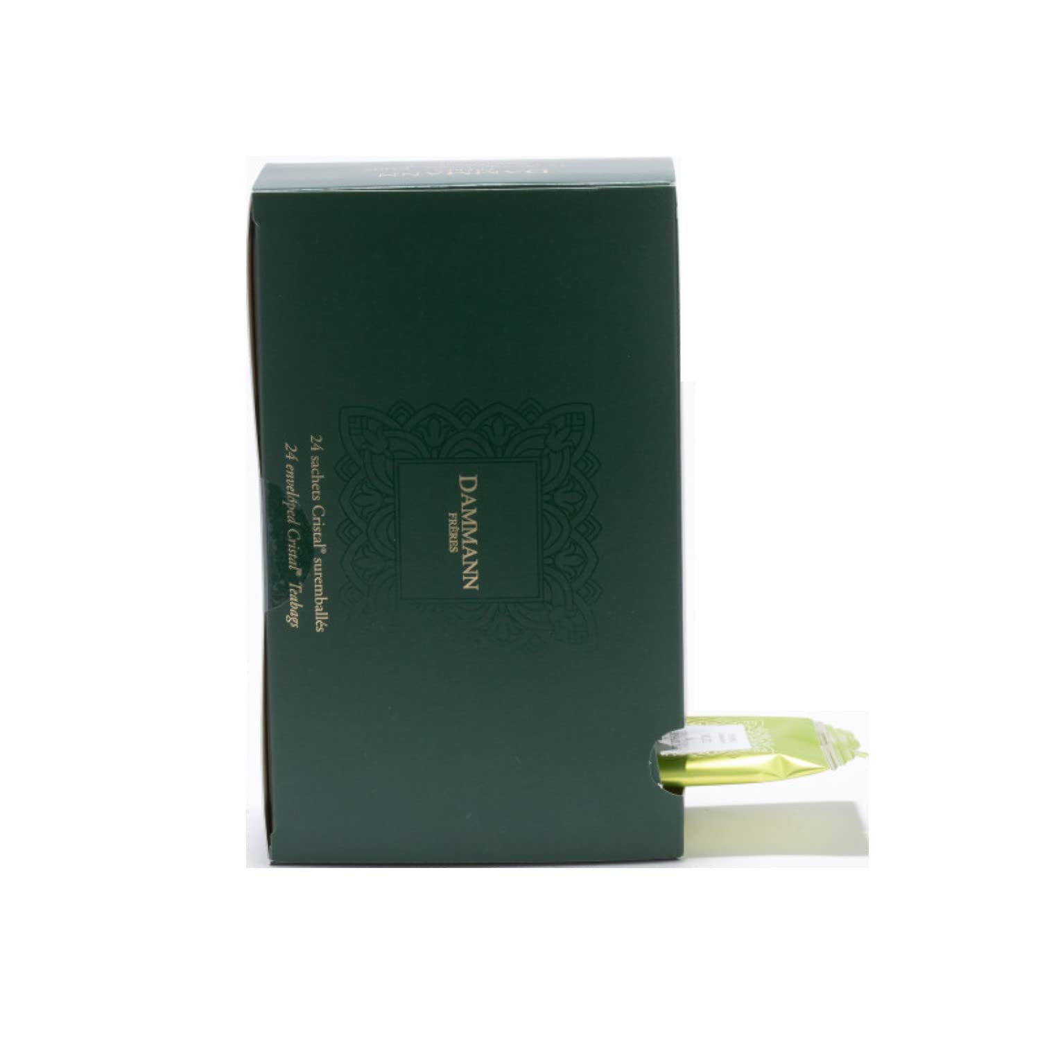 Dammann Frères® | Tisana Verbena Rosa e Tiglio | Infuso Notte a Versailles - 2 x 24 Filtri | Infuso Erbe e Petali Bergamotto Violetta e Kiwi | Tisana Fruttata Senza Caffeina