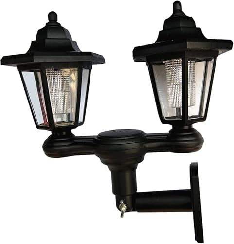 Miniatura 1 de NOLITOY Luz de pared solar al aire libre lámpara de pared de iluminación lámpara de pared LED solar luces solares LED para