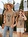 ZDC Girls Giraffe T Shirt 2026 Kids Summer Funny Graphic Short Sleeve Crewneck Tees Casual Tshirt Tops 5-14 Years
