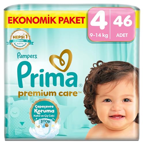 Prima Bebek Bezi Premium Care 4 Numara 46 Adet Ekonomik Paket