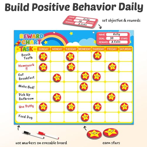 Save on Magnetic Reward Chart for Kids with Code TSHXSLPN