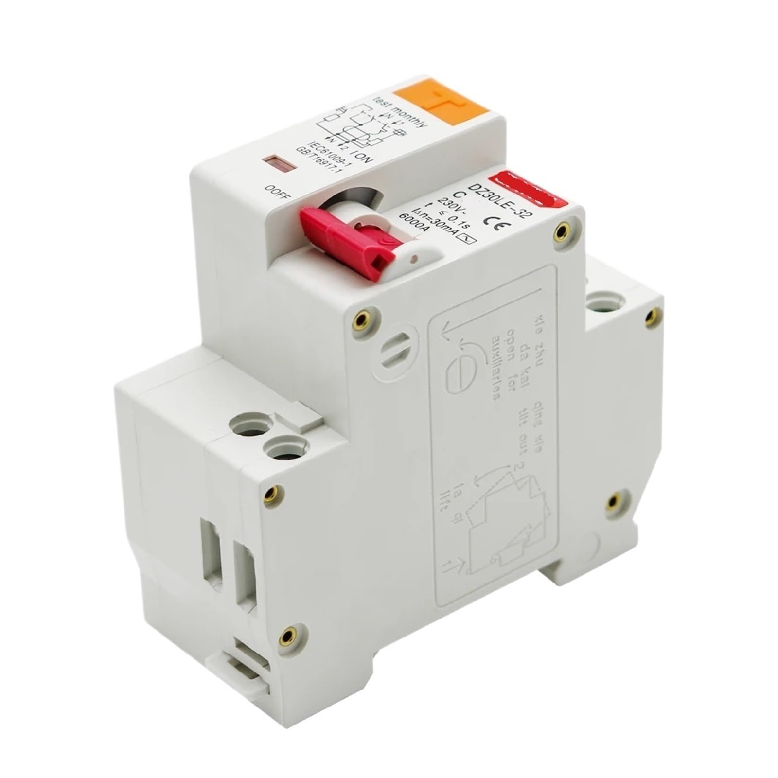 Interruptor magnetotérmico EPNL 1P+N para proteger electrodomésticos de cocina contra cortocircuitos