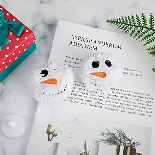 20 Pieces Plush Snowball For Kids Indoor Outdoor Stuffed Snowballs Snowman Toys Snowball Fun Set For Snow Games Decorations (Vivid Series) #TOP1