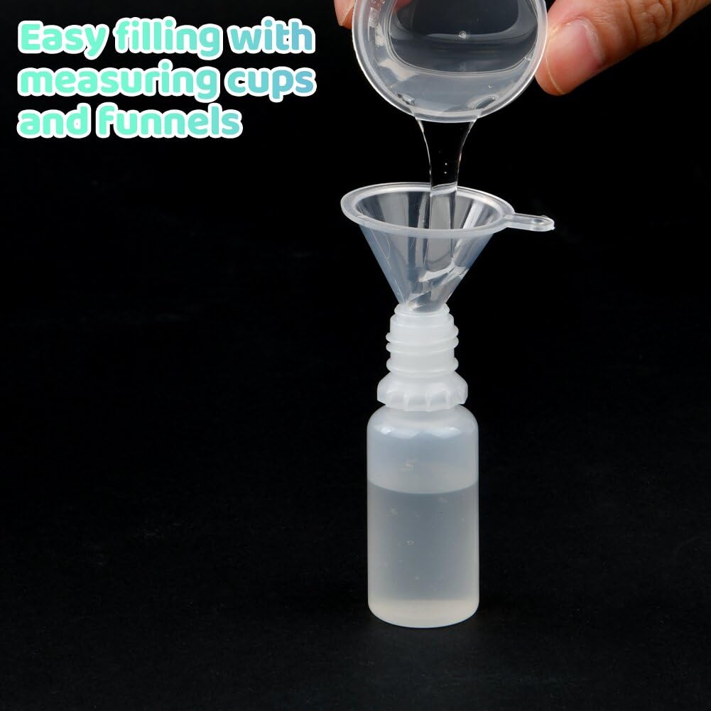 30 Flaconi Contagocce 10ml Con Accessori - Per Oli, E-Liquid, Vernici (Imbuto, Etichette Incluse) - Foto 8