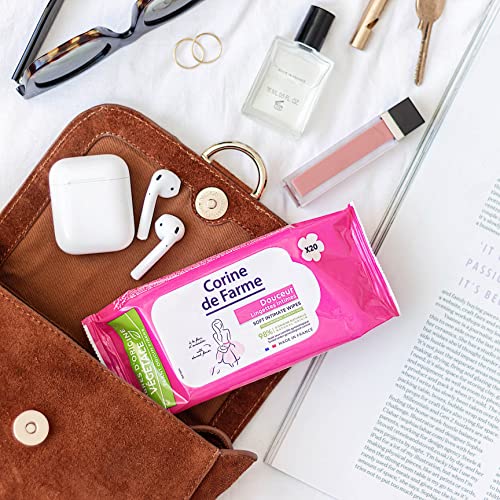 Lingettes Intimes Douceur X20 20 Lingettes - vue 3