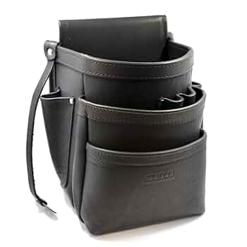 ニックス KB-301DDSP 腰袋3段総グローブ革フチ/ブラック ◆新品❗️ 51MEqI7IF-L._UF350,350_QL50_.jpg