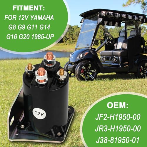 Solénoïde 12V Yamaha avec bornes cuivre robustes pour relais JR3-H1950-00