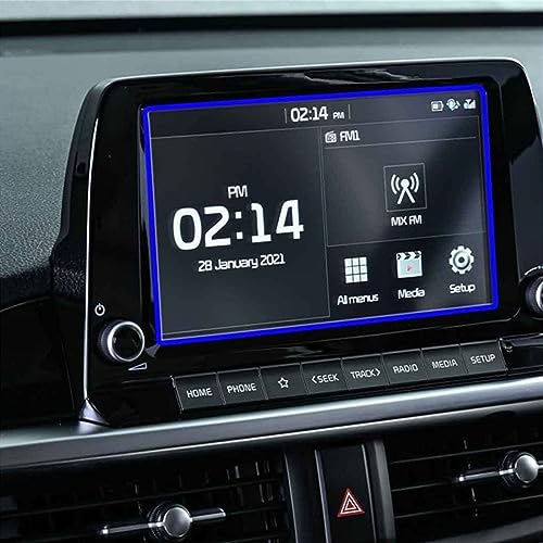 Verre trempé Kia Picanto 2021 protège écran GPS des rayures