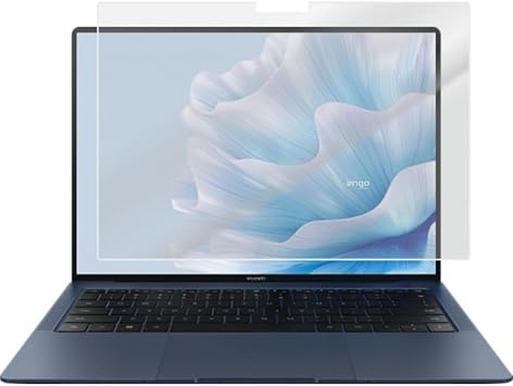 Engo Huawei Matebook X Pro I7 14.2  n   le Uyumlu Mat Ekran Koruyucu Notebook, Yans ma Ve Parlama  nleyici Parmak  zi B rakmayan Laptop Koruma, 9h Temperli K r lmaz Esnek Nano Cam 32