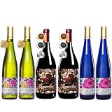 Bodegas Cañaveras Selección LaurAna - Lote de 6 botellas Vino de la Tierra de Castilla- Pack 6 x 750 ml