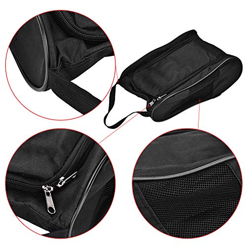 Saco Para Sapatos De Golfe 2 Cores, Saco Portátil Respirável Para Sapatos De Golfe, Bolsa De Bolso P