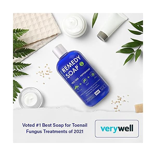 Remedy-Soap-Tea-Tree-Oil-Body-Wash-Helps-Body-Odor-Athletes-Foot-Jock-Itch-Ringworm-Yeast-Infections-Skin-Irritations-Shower-Gel-for-WomenMen-Natural-Mint-Aloe-Skin-Cleanser-12-Oz Truremedy Naturals Remedy Tea Tree Oil Body Wash - Body Wash That Helps Body Odor, Ringworm, & Skin Irritations - Tea Tree Soap Body Wash (1 pk, 12 oz)