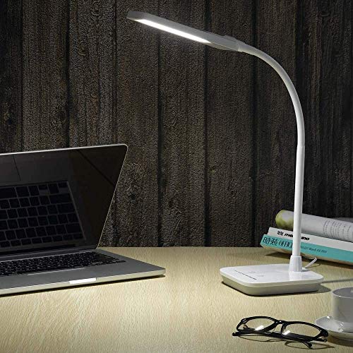 Lampe de table LED rotative avec minuterie et variateur tactile pour enfant