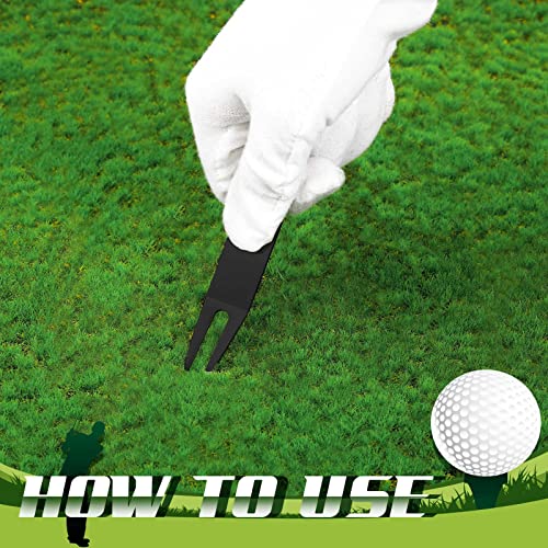 Sotiff 16 Pcs Bending Divot Forks