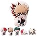 Jiumaocleu My Hero Academia - Cuscino in peluche, motivo "No Hero Academia Figures Plushies, Anime MHA Merch", per Natale, compleanno, regalo